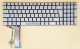 Belgian AZERTY Keyboard for Laptop Asus N551JM N551JQ N551JW N551JX Silver,With Backlight