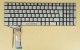Greek Keyboard GK Ελληνικό πληκτρολόγιο for Laptop Asus R555J R555JK Silver,With Backlight