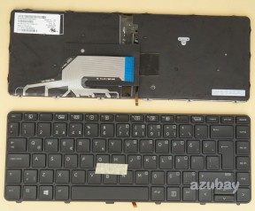 Turkish Keyboard Türkçe Klavye for Laptop HP Probook 640 G3, 645 G3 Backlit，Pointer