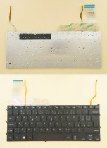 Czech Slovak Keyboard klávesnice For Samsung 940X3F NP940X3K 940X3K, Backlit, Black