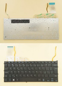 Czech Slovak Keyboard klávesnice For Samsung 940X3F NP940X3K 940X3K, Backlit, Black