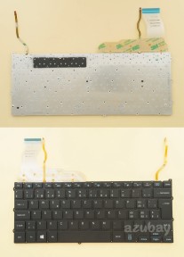 Swiss QWERTZ Tastatur Keyboard For Samsung 940X3F NP940X3K 940X3K, Backlit, Black