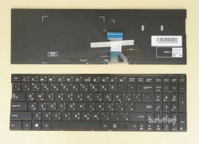 Arabic AR Keyboard for Laptop Laptop ASUS ZenBook Flip UX560UQ UX560UX, Backlit