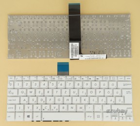 Hungarian Billentyűzet Keyboard for Laptop Asus R202LA R202MA X200CA X200LA X200MA, White