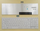 Russian Клавиатура Keyboard For Toshiba Satellite C875 C875D L850 L850D L855 L855D White
