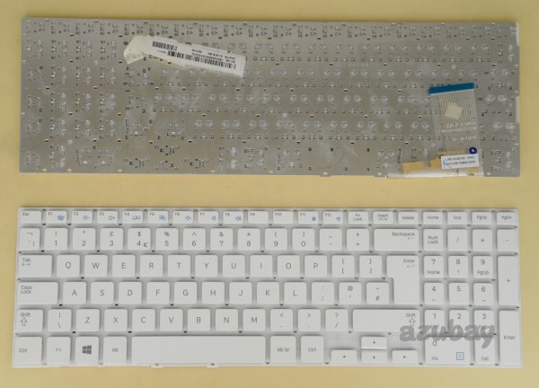 UK GB British Keyboard for Samsung NP470R5E 510R5E NP510R5E, Black