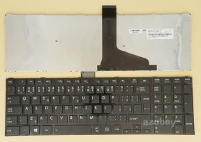 Czech Keyboard česká klávesnice for Toshiba Satellite L75T-A L75T-B, Black with Frame