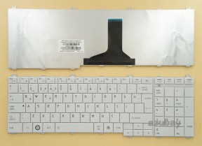 Turkish Keyboard TR Türkçe klavye for Toshiba Dynabook T350 B350, White