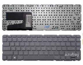 US UI English Keyboard for HP 14-n207tx 14-n208tx 14-n210tu 14-n210tx 14-n211tu, Black