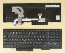 Danish Keyboard Dansk tastatur for Lenovo Thinkpad 01EN937 01HX188 01HX148, Black