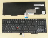 Belgian AZERTY Keyboard for Lenovo Thinkpad W550s (Type 20E1 20E2) 01AX616 01AX657, Black