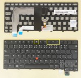 Czech Keyboard česká klávesnice for Lenovo Thinkpad 01EN649 01EN608 , Black with Black Frame