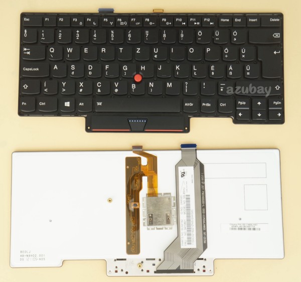 Hungarian Billentyűzet Keyboard for Lenovo Thinkpad X1 Carbon 1St Gen 04Y0801 04X0461 Backlit, No Frame