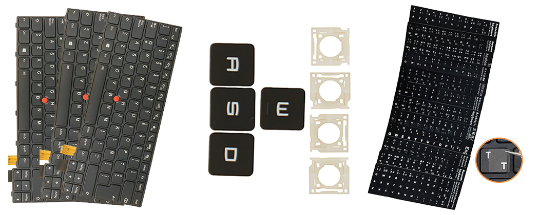 Laptop Keyboard / Keys / Stickers