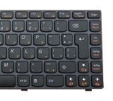 Latin Spanish Keyboard for Lenovo Ideapad Y480 (Type 20131 2093) 25203009 25202979 25202949 T2B8-LSP Backlit