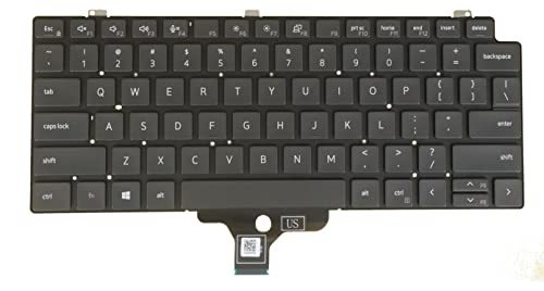 US English Layout- Laptop Keyboard for Dell Latitude 7310, 07T0WC, No Backlit, New