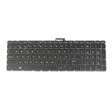 Laptop Keyboard for HP Pavillion 15-bk 15-bk000, 15-au 15-au000, 15-aw 15-aw000, 15-bc 15-bc000, 17-ab 17-ab000 x360 SG-84770-XEA G37K SN61434 SN61435, No Backlit (SP Spanish Español, White Letters)