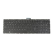 Laptop Keyboard for HP Pavillion 15-bk 15-bk000, 15-au 15-au000, 15-aw 15-aw000, 15-bc 15-bc000, 17-ab 17-ab000 x360 SG-84770-XEA G37K SN61434 SN61435, No Backlit (SP Spanish Español, White Letters)