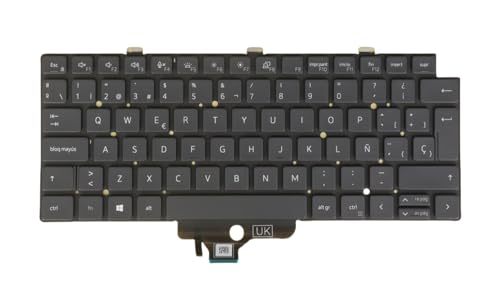 Laptop Keyboard for DELL Latitude 5320 5330 5340 7320 7330 07VYMJ 7VYMJ, Backlit, Without Frame (SP Spanish Teclado Español Layout)