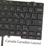 Laptop Keyboard for DELL Latitude 5300 2-in-1 Chromebook Enterprise 01G0C1 1G0C1, Backlit, Without Frame, Black (CF CA EF Canadian Canada Layout)