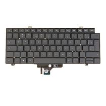 Brazil Portuguese BR-PT Layout- Laptop Keyboard for Dell Precision 3470 3480 0FJ5TV, Backlit, Without Frame