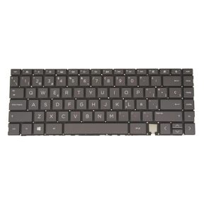 SP Spanish Layout Laptop Keyboard for HP Spectre X360 14-ea 14-eaxxxx 14-ea0000 14t-ea0000 14-ea1000 14-ea2000 SN6194BL3, Backlit, Gray Black