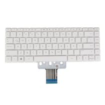 LA Latin Spanish Layout- Laptop Keyboard for HP 14-cm0054la 14-cm0056la 14-cm0101la 14-cm0102la 14-cm0103la 14-cm0104la 14-cm0113la L15601-161 HPM17K2 White