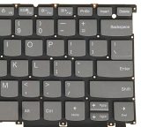 US English Layout - Laptop Keyboard for Lenovo ideapad/Yoga S940-14IIL S940-14IWL, PP2SXB-US 81R0 81R1 81Q7 81Q8, Backlit, Gray Black