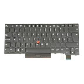 Laptop Computer Replacement Keyboard for Lenovo ThinkPad T470 T480 A475 A485 01AX595 01AX554 01AX513 01HX444 01HX484 01HX524 (Swedish Finnish ÅÄÖ Layout, Backlit)
