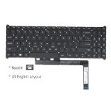 Laptop Keyboard for Acer Aspire A515-47 A515-48M A515-57 A515-57G A515-57GT A515-57T A515-58M A515-58MT A515-58P A515-58PT, Backlit, Black (US English Layout)