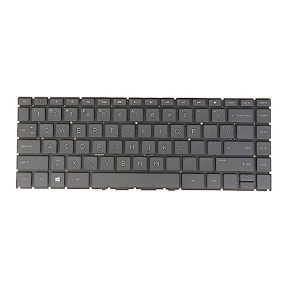 US English Layout- Laptop Keyboard For HP 14m-dh0000 14-ck 14-ck0000 14-ck1000 14-cm 14-cm0000 14-cm1000 14s-cr0000 14q-cs0000 14s-cs1000 14q-cy0000 14-dg0000 L23242-001 L15598-001 Gray Black, Backlit
