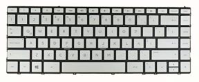 Latin Spanish Layout - Laptop Keyboard for HP Envy 13-ad 13-ad000 9Z.NECBV.01E 920694-161 Backlit Silver