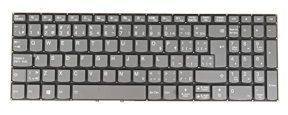 Canadian Keyboard for Lenovo Ideapad 3-17ada05 3-17are05 3-17iil05 3-17iml05 330s-15arr 330s-15ast 330s-15ikb PC5CB-CFEN Backlit Gray