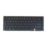 US English Laptop Keyboard for HP Spectre X360 14-ea 14-eaxxxx 14-ea0000 14t-ea0000 14-ea1000 14-ea2000 SN6194BL4, Backlit, Dark Blue
