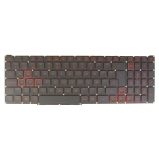 SP Spanish Layout- Laptop Keyboard for Acer Aspire Nitro AN515-44 AN515-55 AN517-52 LG05P_N10BRL, Red Backlit, Black No Frame