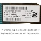 Laptop Keyboard for HP Pavillion 15-bk 15-bk000, 15-au 15-au000, 15-aw 15-aw000, 15-bc 15-bc000, 17-ab 17-ab000 x360 SG-84770-XEA G37K SN61434 SN61435, No Backlit (SP Spanish Español, White Letters)