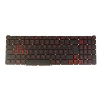 LA Latin Spanish Layout- Laptop Keyboard for Acer Aspire AN515-46 AN515-47 AN515-58 AN517-42 AN517-43 AN517-55 LG05P-N16BR, Red Backlit, No Frame