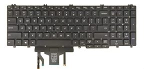 US English Layout - Laptop Keyboard for Dell Precision 3540 3541 3550 3551 0M25NK Backlit with Pointer No Frame New