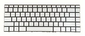 US English Layout - Laptop Keyboard for HP Envy 13-ad 13-ad000 920694-001 NSK-XB3BQ Backlit Silver