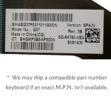Laptop Keyboard For HP Pavillion 15-bk 15-bk000, 15-au 15-au000, 15-aw 15-aw000, 15-bc 15-bc000, 17-ab 17-ab000 x360 SN61434 SG-84780-XEA SN61435, No Backlit (SP Spanish Español Layout, Green Letters)
