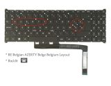 Laptop Replacement Keyboard for Acer Aspire A515-47 A515-48M A515-57 A515-57G A515-57GT A515-57T A515-58M A515-58MT A515-58P A515-58PT, Backlit, Black (BE Belgian AZERTY Belge België Layout)