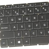 Laptop Keyboard for HP Pavillion 15-bk 15-bk000, 15-au 15-au000, 15-aw 15-aw000, 15-bc 15-bc000, 17-ab 17-ab000 x360 SG-84770-XEA G37K SN61434 SN61435, No Backlit (SP Spanish Español, White Letters)