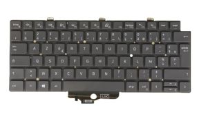 Laptop Keyboard for DELL Latitude 5320 5330 5340 7320 7330 05W04K 5W04K, Backlit, Without Frame (FR French AZERTY Français Layout)