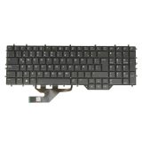 LA Latin Spanish Layout- Laptop Keyboard for DELL Alienware M17 R2/ R3/ R4 Per-Key RGB Colorful Backlight Black (***Doesn't Fit 4-Zone RGB Backlit Laptops)