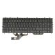LA Latin Spanish Layout- Laptop Keyboard for DELL Alienware M17 R2/ R3/ R4 Per-Key RGB Colorful Backlight Black (***Doesn't Fit 4-Zone RGB Backlit Laptops)