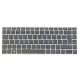 BR-PT Brazil Portuguese Layout- Laptop Keyboard for HP Probook 640 G4 G5, 645 G4 G5 L00735-201 L09546-201 Silver Frame Without TrackPoint, Backlit