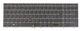 Laptop Replacement Keyboard for HP ZBook Fury 15 G7 / G8, ZBook Fury 15.6 inch G7 / G8, L97967-DH1, M17094-DH1 Backlit - Nordic Swedish Finnish Danish Norwegian ÆØÅÄÖ Layout
