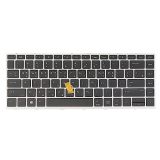 Korean KR 한국어 키보드 Layout- Keyboard for HP Zhan 66 Pro G1, Probook X360 440 G1 Laptop L00737-AD1 L09548-AD1 SN9170BL1 w.TrackPoint Silver Frame, Backlit