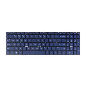 US English Laptop Keyboard for HP 17-c 17-c0000 17-c1000 17-c2000 17-c3000, 470 G8/ 470 G9/ 470 G10, M46260-001 M60470-001, Blue No Frame