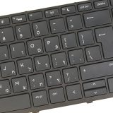 Laptop Computer Replacement Keyboard for HP Probook 450 G5, 455 G5, 470 G5, 650 G4/G5, L01027-BB1 SN6166BL, Backlit, Black Frame (HE Hebrew עִברִית Layout)